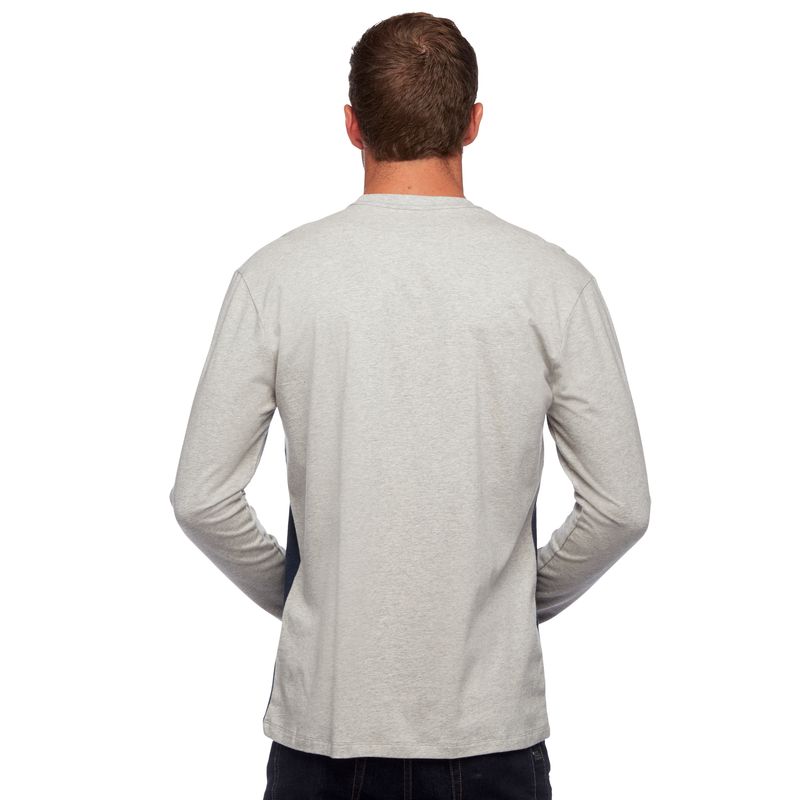 Black Diamond LS Campus Men's Tops Grey | 06271-UQWA