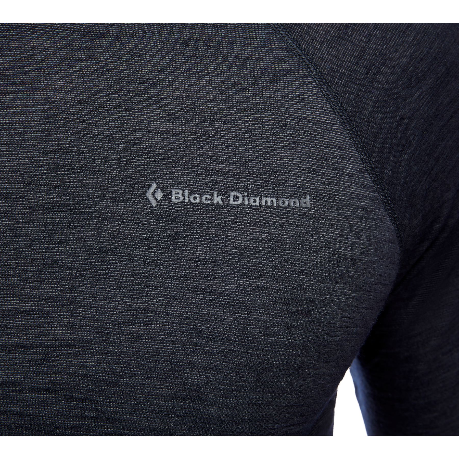 Black Diamond LS Rhythm Men's Tops Black | 49082-VBZD