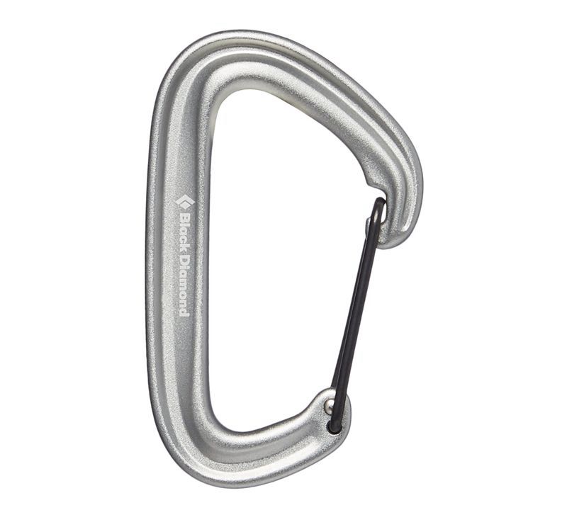 Black Diamond LiteWire Unisex Carabiners Silver | 78530-IMDZ