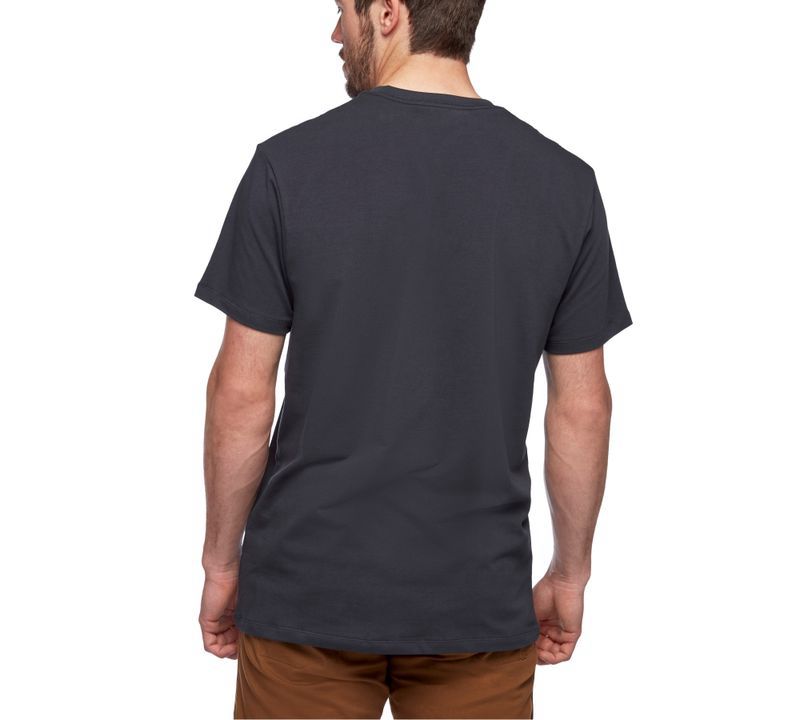 Black Diamond Live Climb Repeat Men's Tops Black | 84162-CXMA