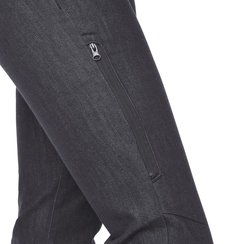 Black Diamond Mission Wool Denim Women's Pants Black | 40713-ZDAR