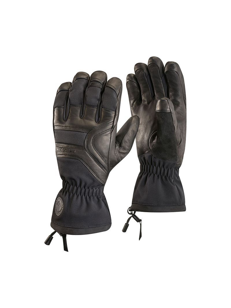 Black Diamond Patrol Unisex Gloves Black | 27431-UDFG