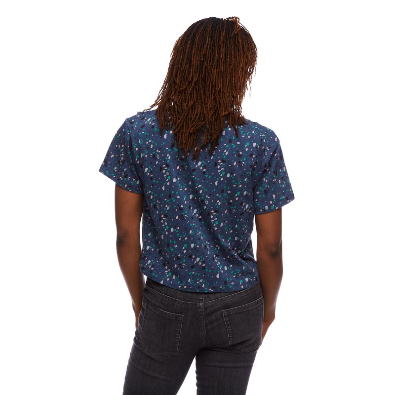 Black Diamond Pivot Women's Tops Blue | 03842-UNMR