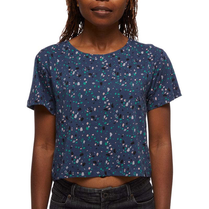 Black Diamond Pivot Women's Tops Blue | 03842-UNMR