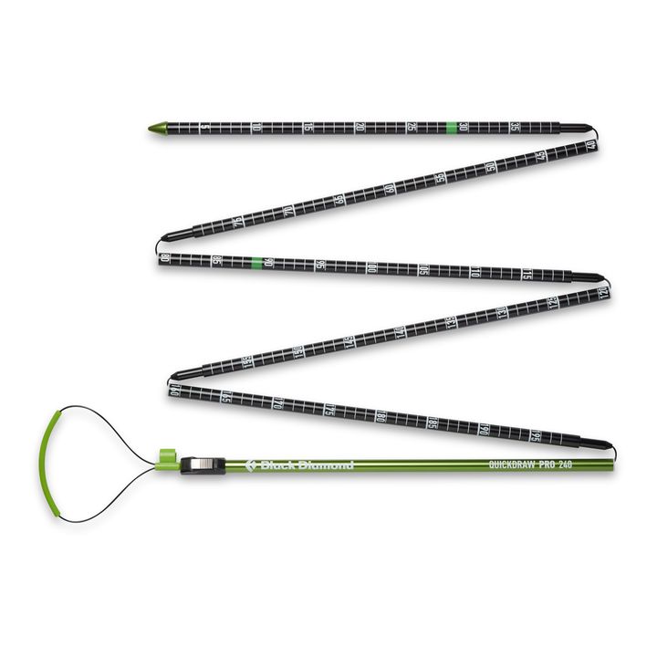 Black Diamond QuickDraw Pro Probe 240 Unisex Snow Safety Green | 69230-VHJA