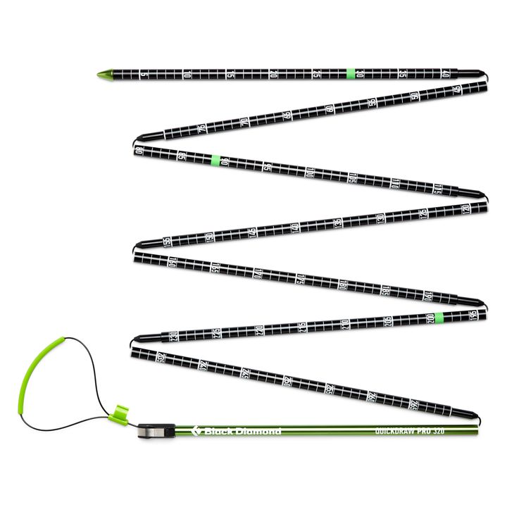 Black Diamond QuickDraw Pro Probe 320 Unisex Snow Safety Green | 50426-MGZS