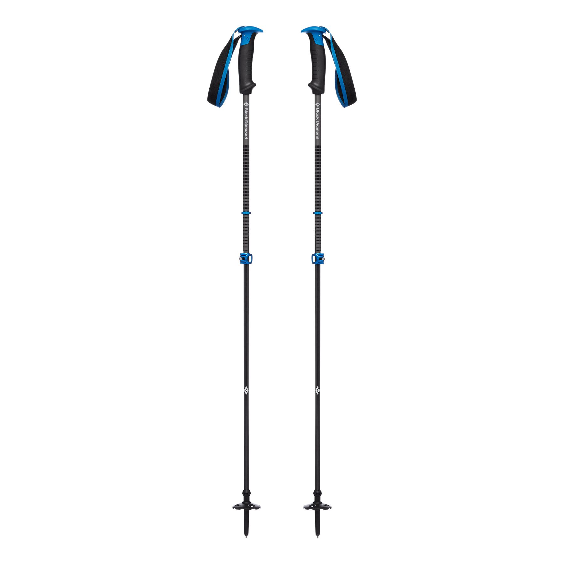 Black Diamond Razor Carbon Pro Unisex Ski Poles Black | 19850-QSFK