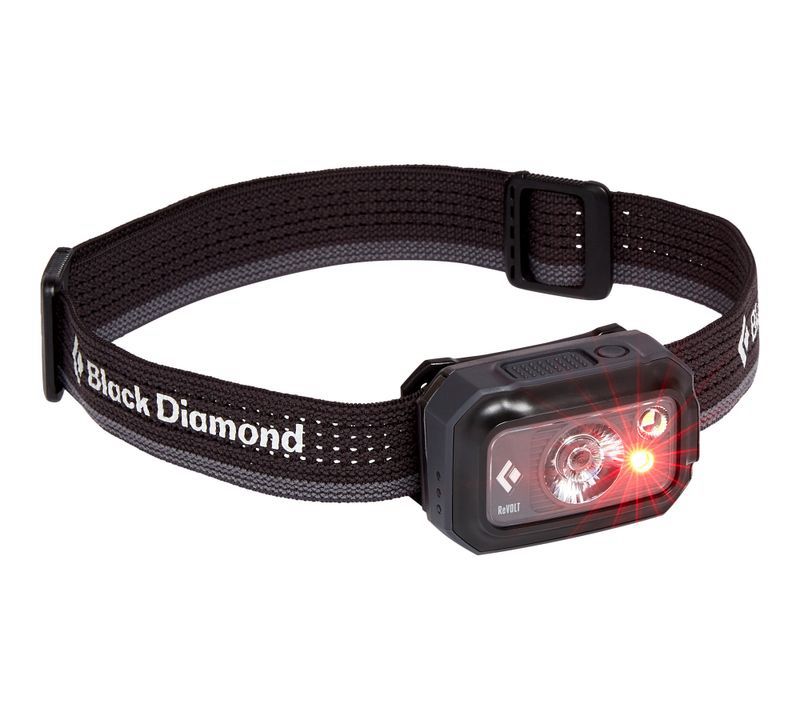 Black Diamond ReVolt 350 Unisex Headlamps Grey | 78019-TYID