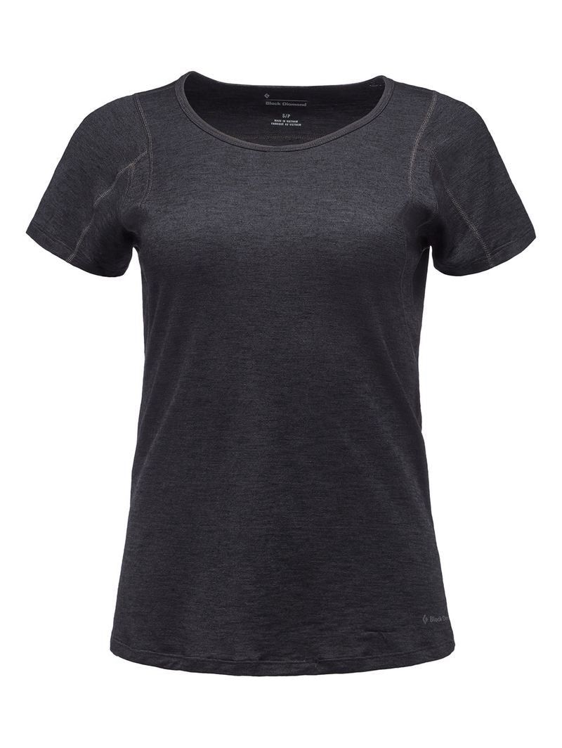 Black Diamond Rhythm Women's Tops Grey | 75491-PGSD