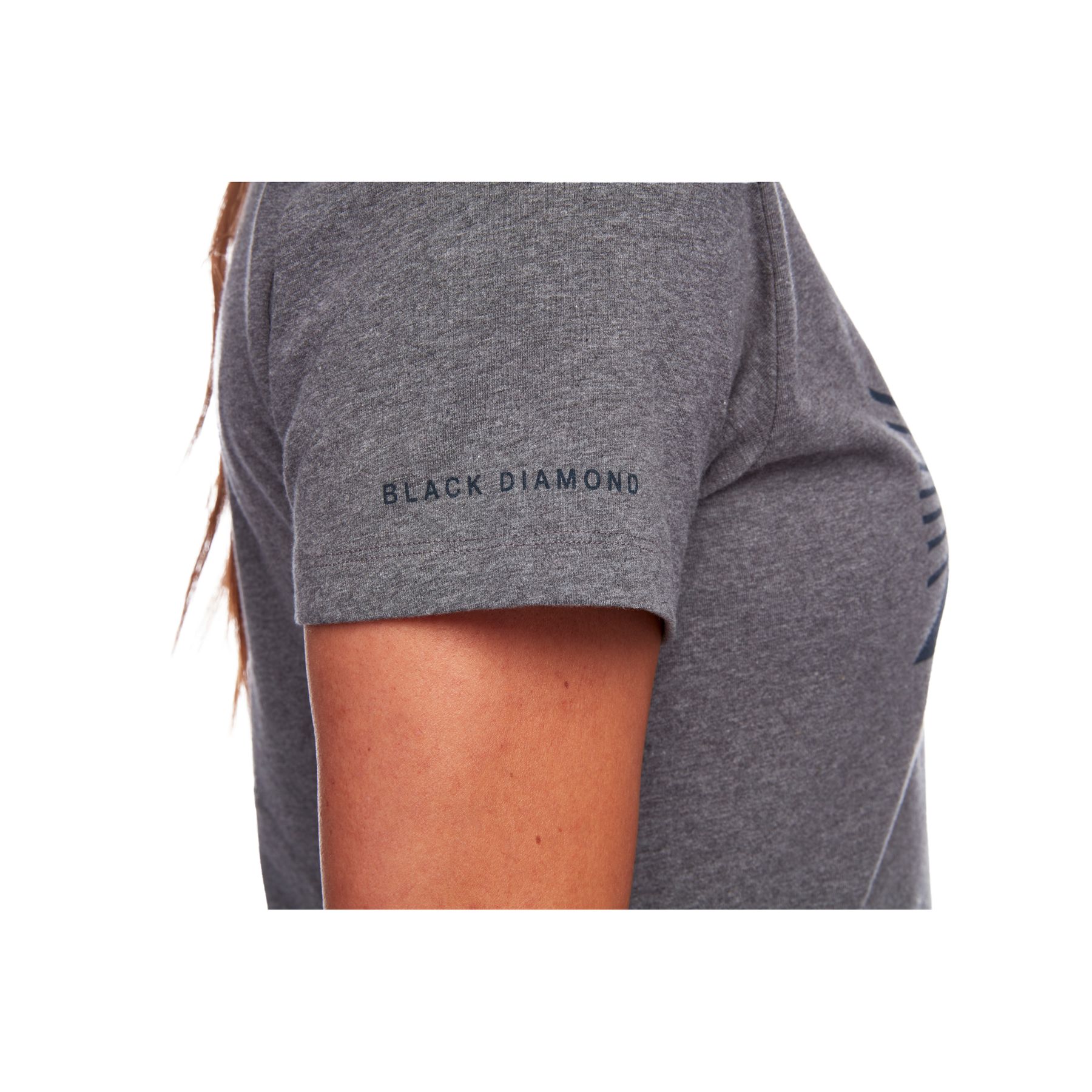 Black Diamond Rise and Climb Women's Tops Grey | 27690-AVGN