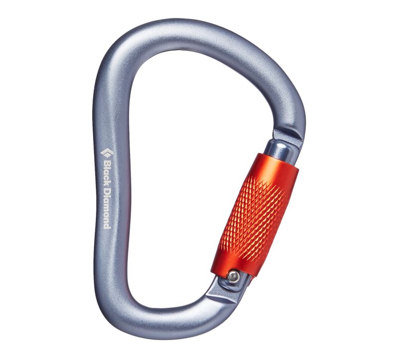 Black Diamond RockLock Twistlock Unisex Carabiners Grey | 40861-YLIF