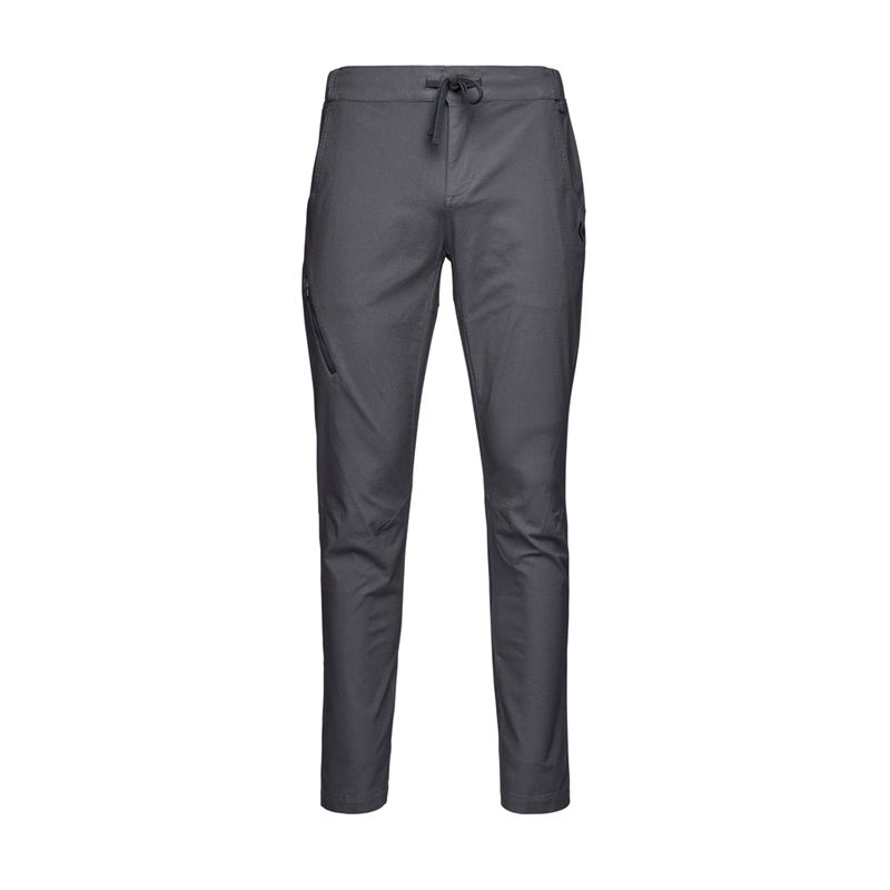 Black Diamond Rocklock Climb Men's Pants Dark Grey | 08315-YICK