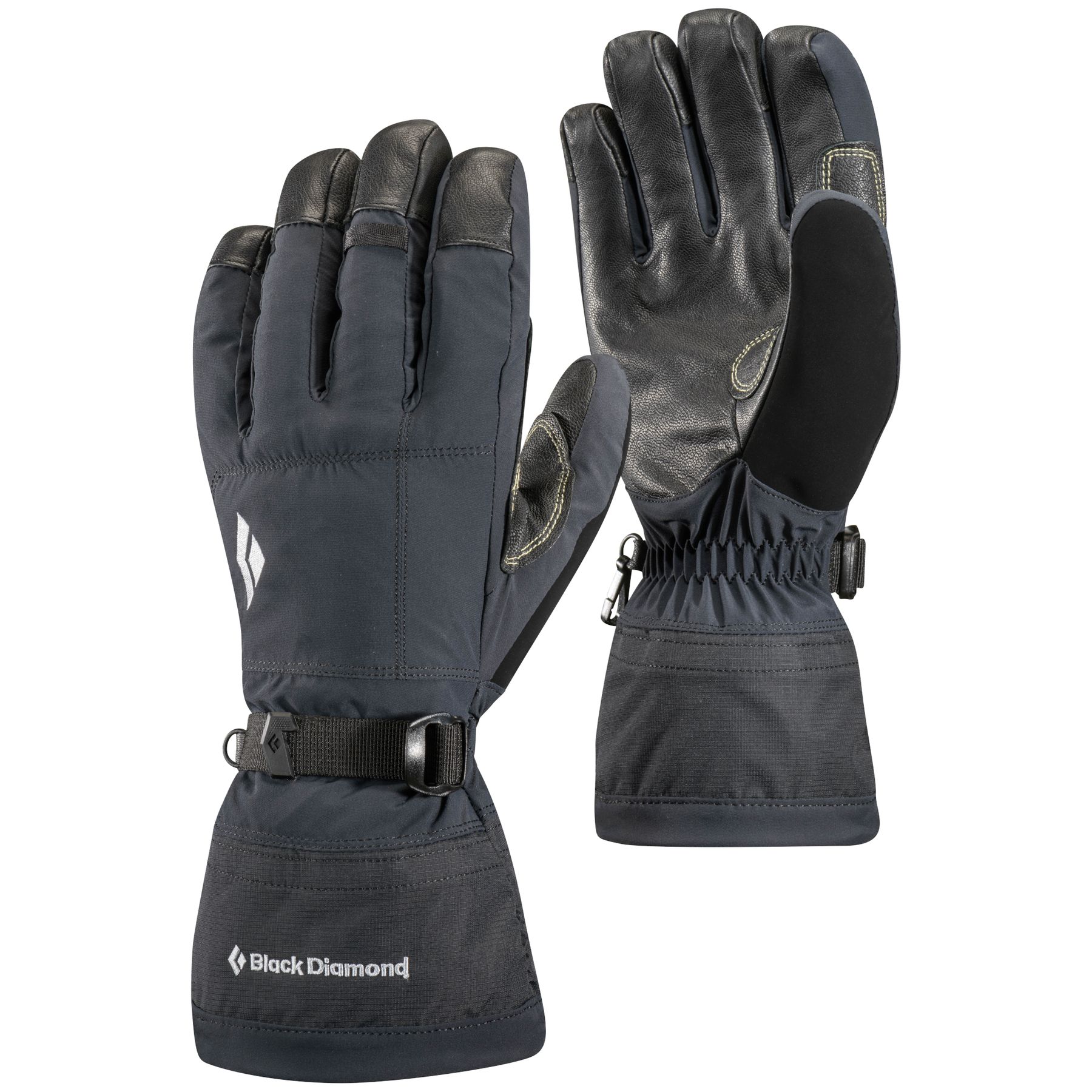 Black Diamond Soloist Unisex Gloves Black | 26158-QTNP