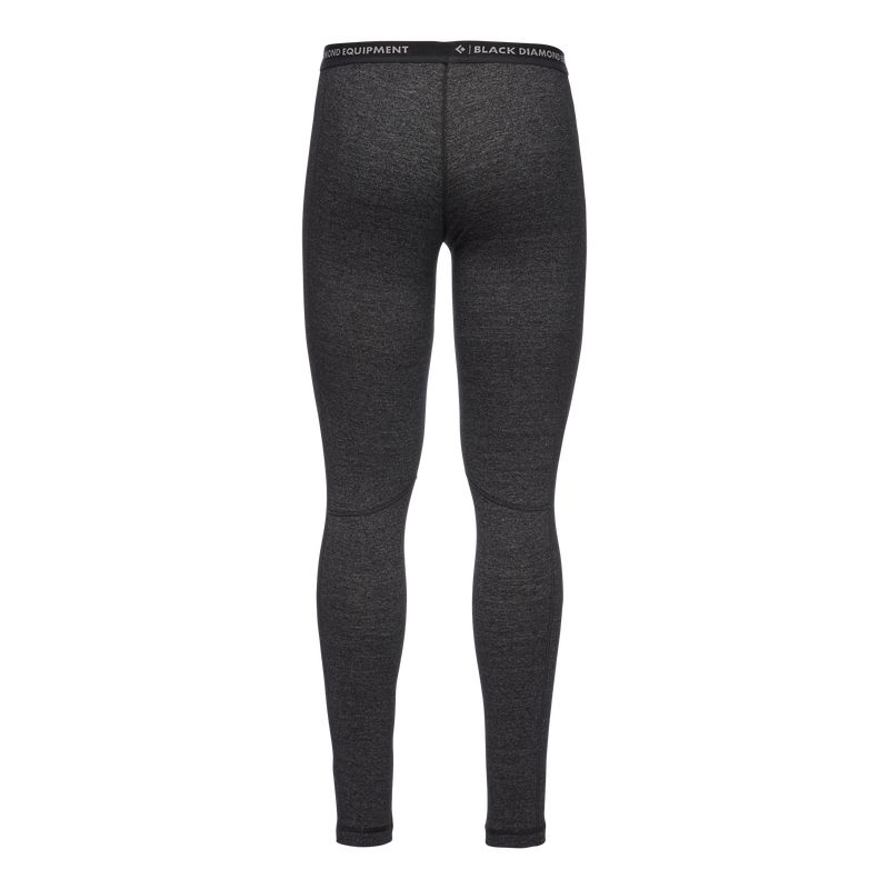 Black Diamond Solution 150 Merino Base Bottom Men's Pants Black | 34589-MIAU