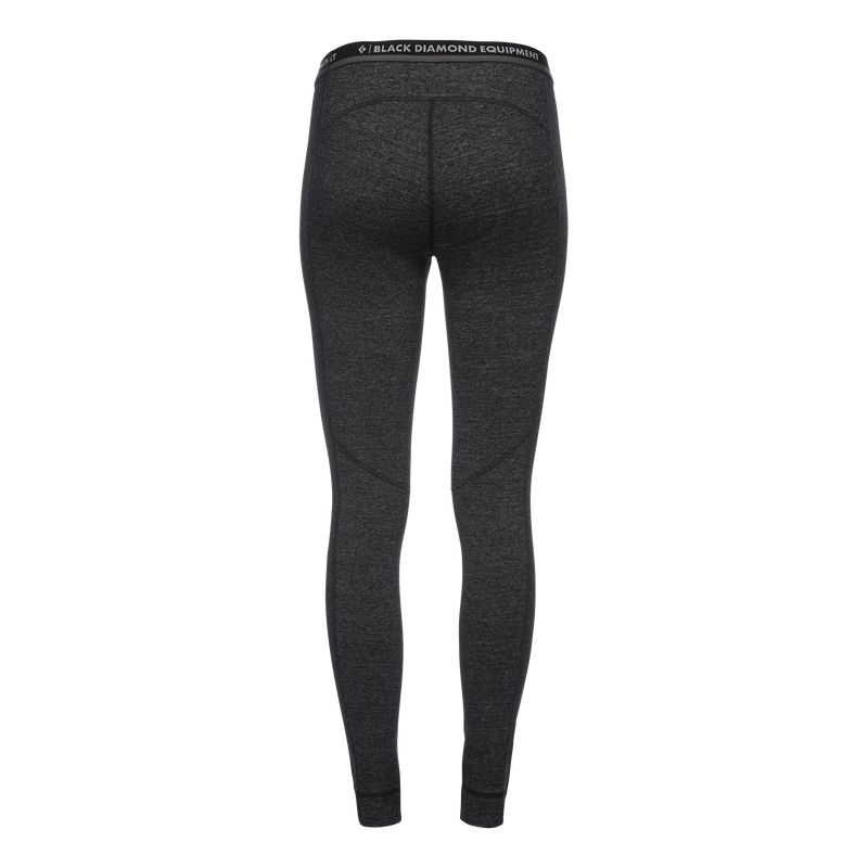 Black Diamond Solution 150 Merino Base Bottom Women's Pants Black | 79102-KGYM