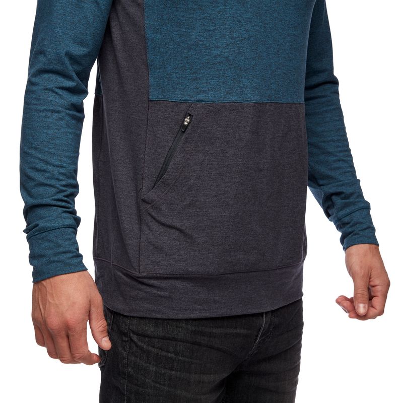 Black Diamond Stone Men's Tops Blue | 45210-WQKA