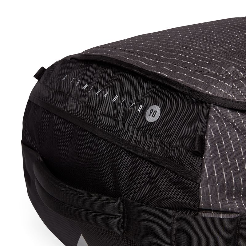 Black Diamond Stonehauler 90L Duffel Unisex Bags Black | 45732-HKNG