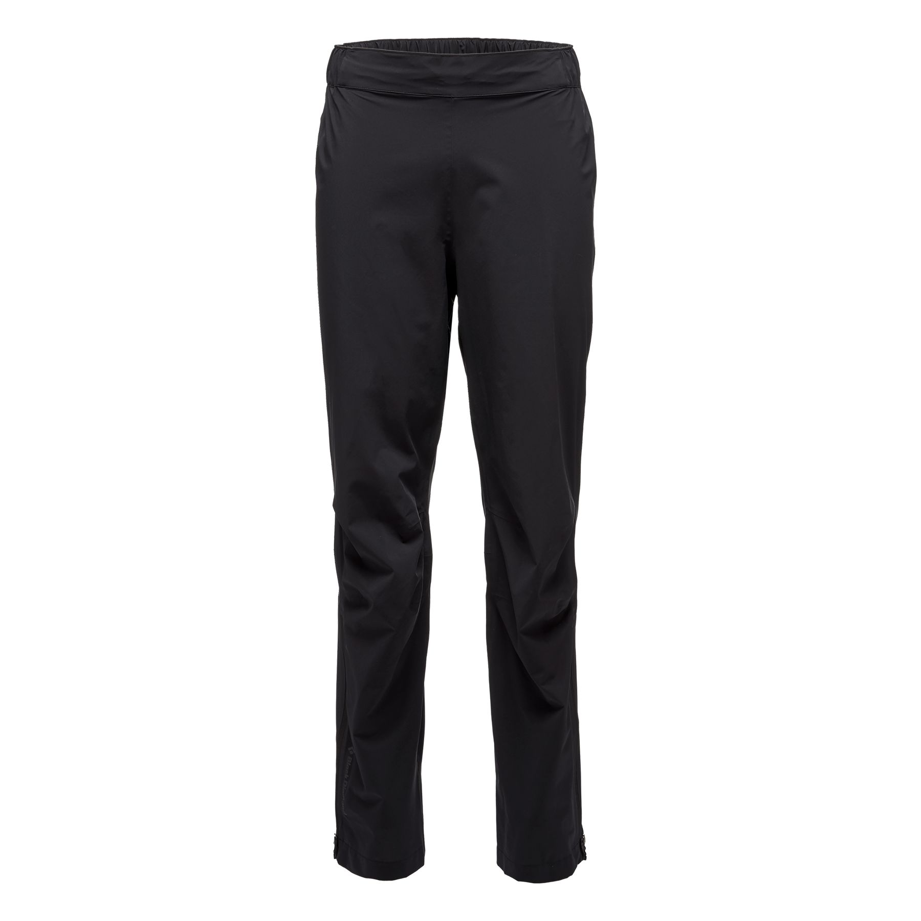 Black Diamond StormLine Stretch Rain Men's Pants Black | 90631-KSGH