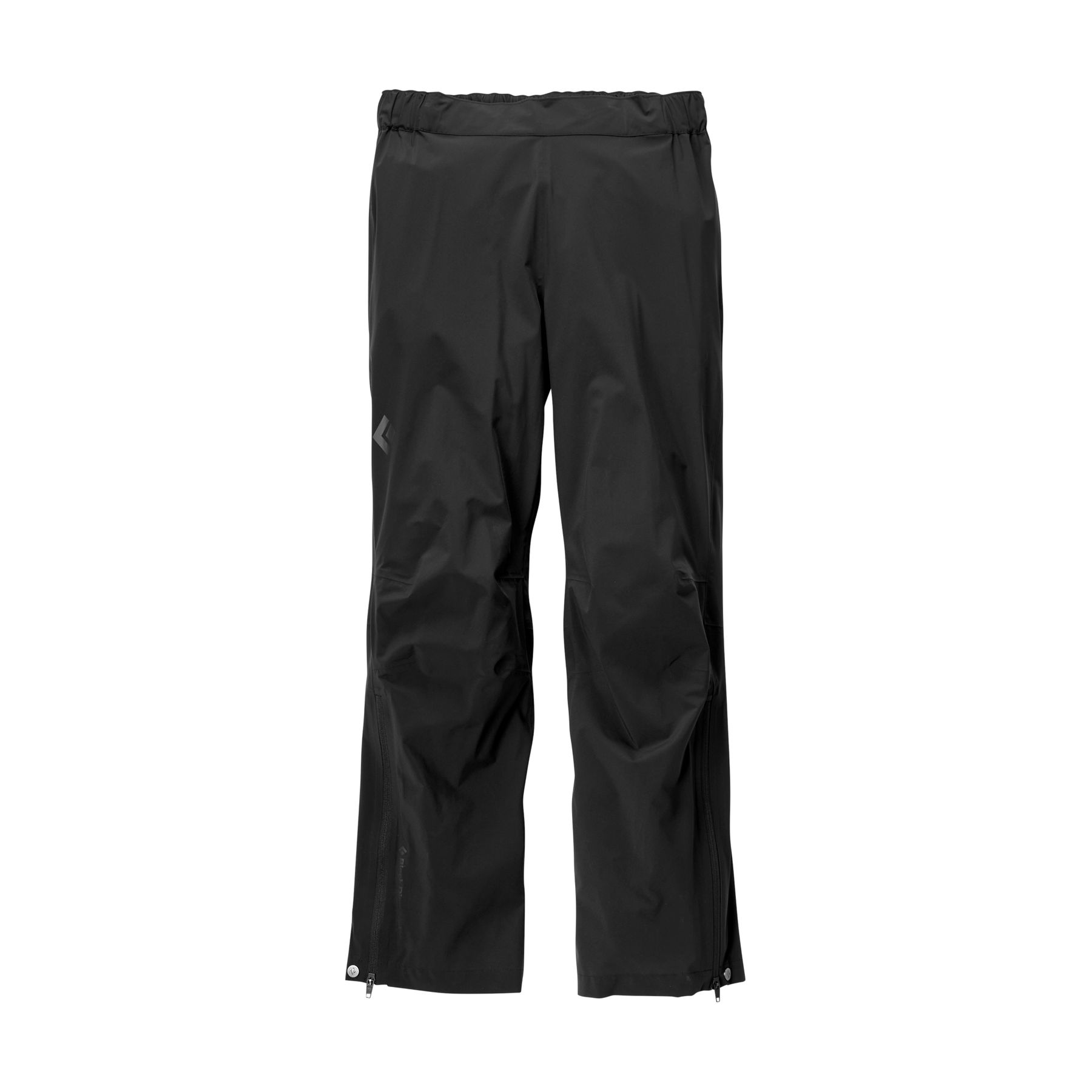 Black Diamond StormLine Stretch Rain Men's Pants Black | 90631-KSGH