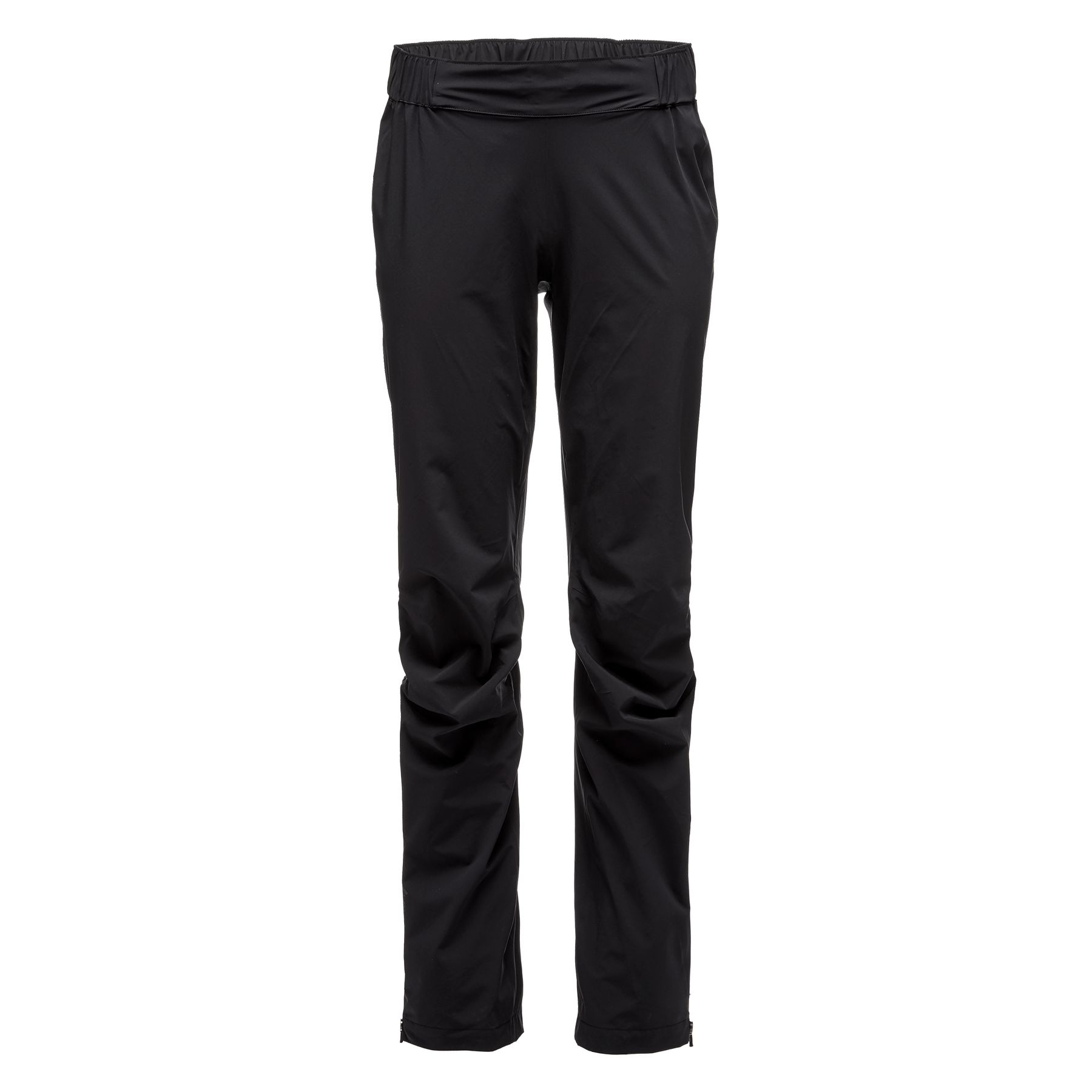 Black Diamond StormLine Stretch Rain Women's Pants Black | 26390-SDWA