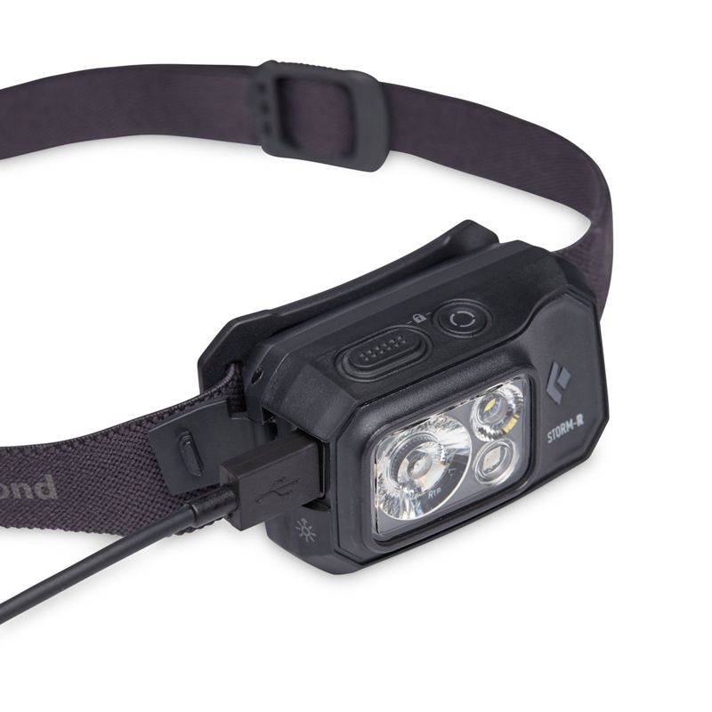 Black Diamond Storm 500-R Unisex Headlamps Black | 26894-RMNB