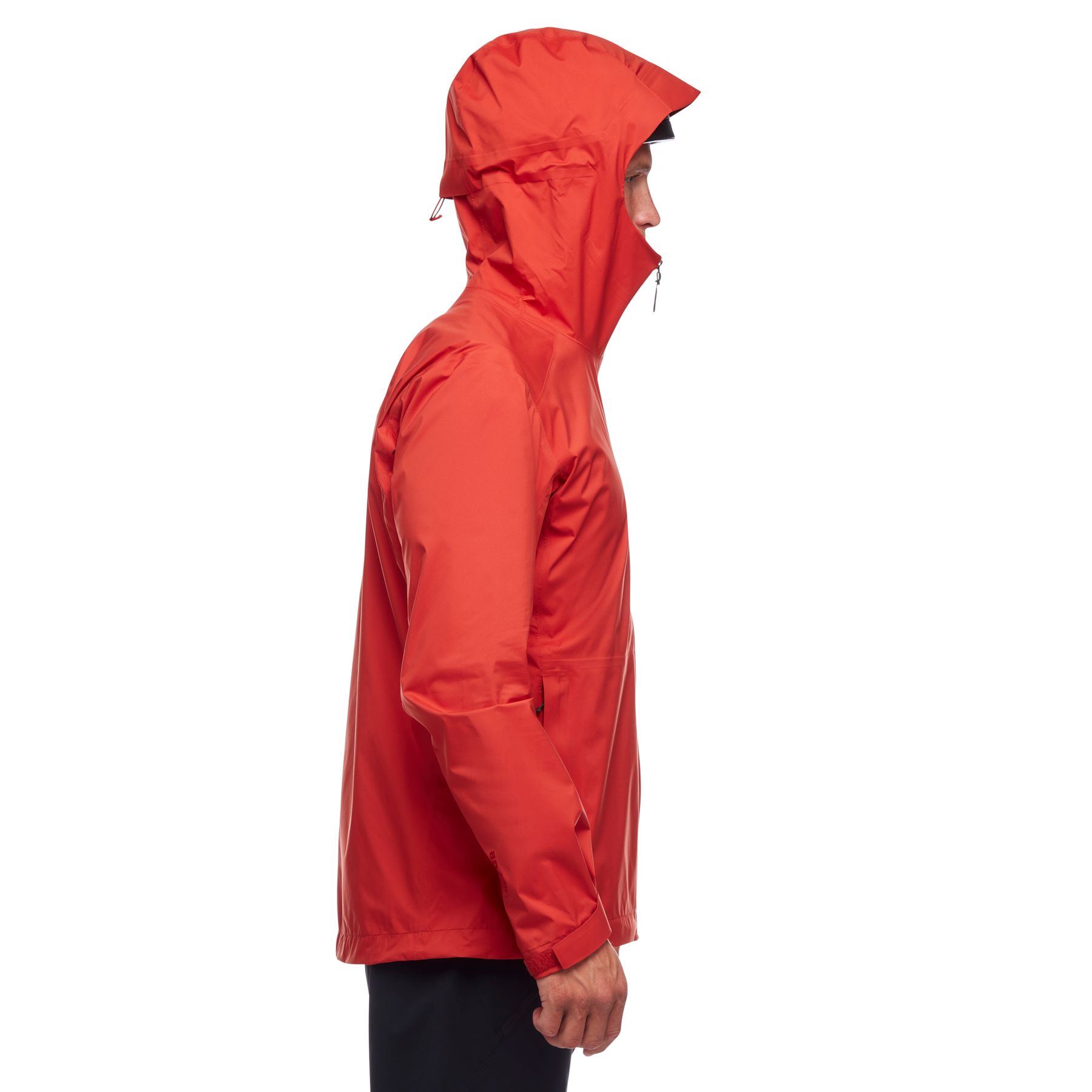 Black Diamond Stormline Stretch Rain Shell Men's Jackets Red | 94502-ODPH