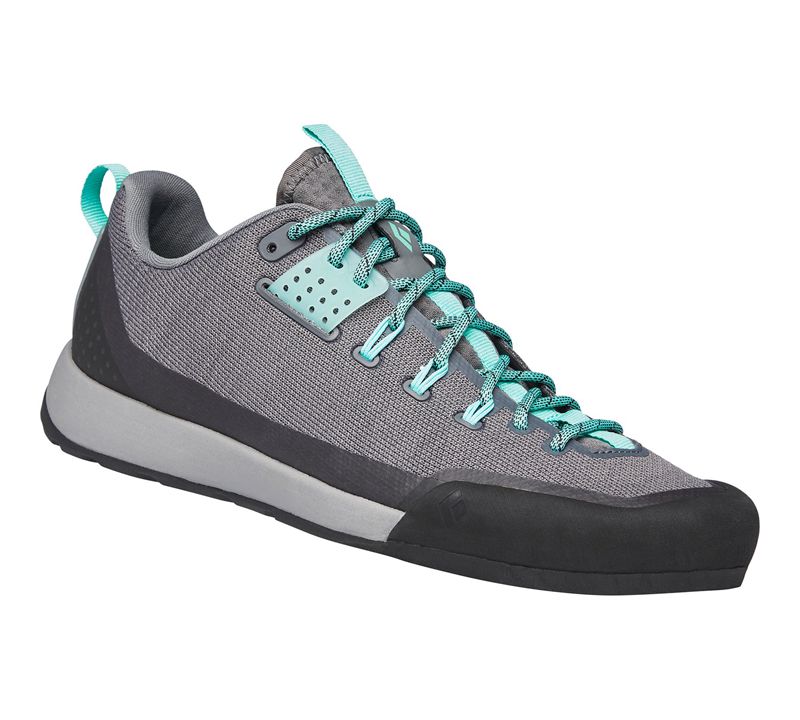 Black Diamond Technician Women\'s Approach Turquoise Grey | 49781-WNKI