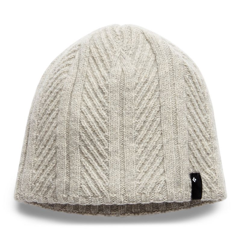 Black Diamond Tracks Beanie Unisex Accessories White | 57498-WCMF