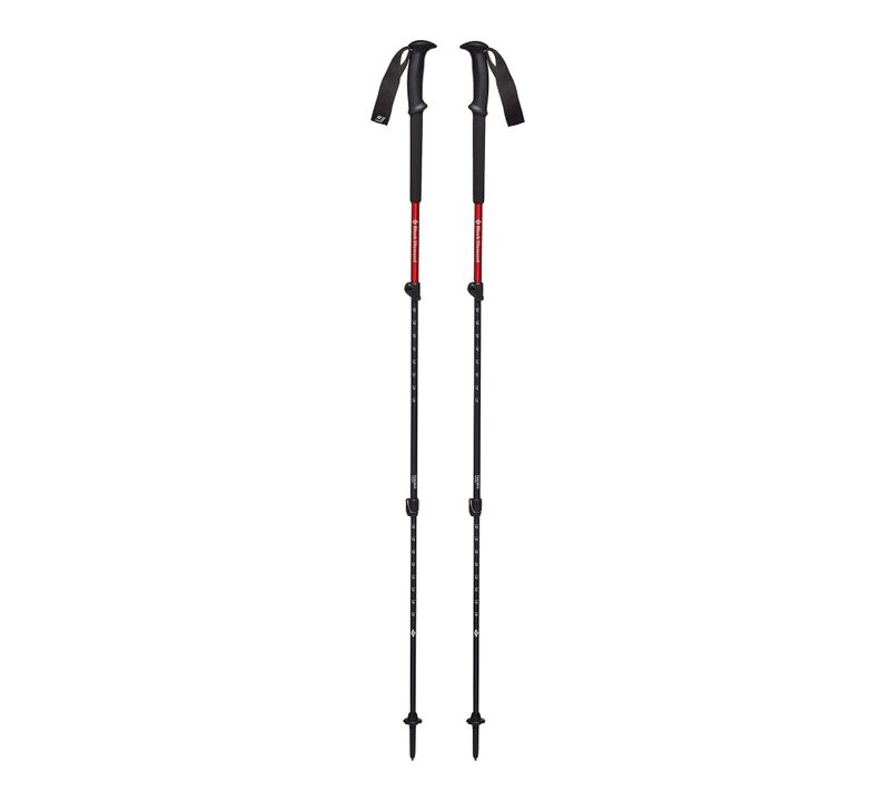 Black Diamond Trail Back Unisex Trekking Poles Red | 95423-ZHAX