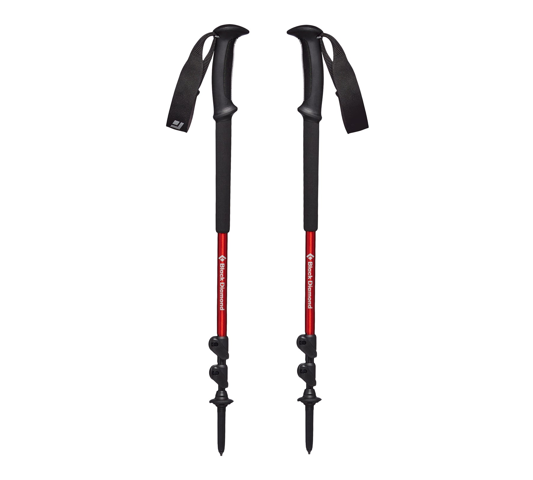 Black Diamond Trail Back Unisex Trekking Poles Red | 95423-ZHAX