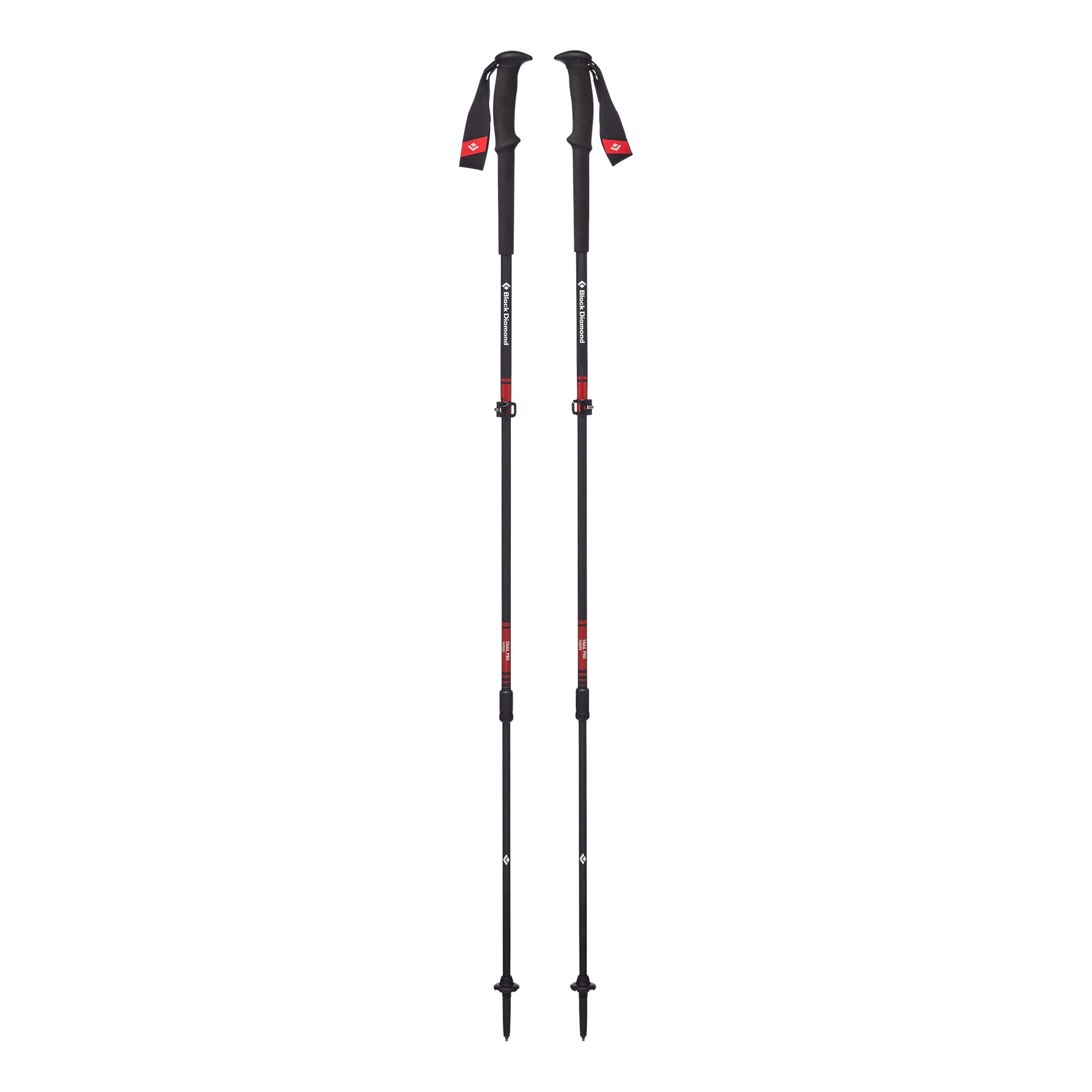 Black Diamond Trail Pro Unisex Trekking Poles Red | 28703-SYZJ