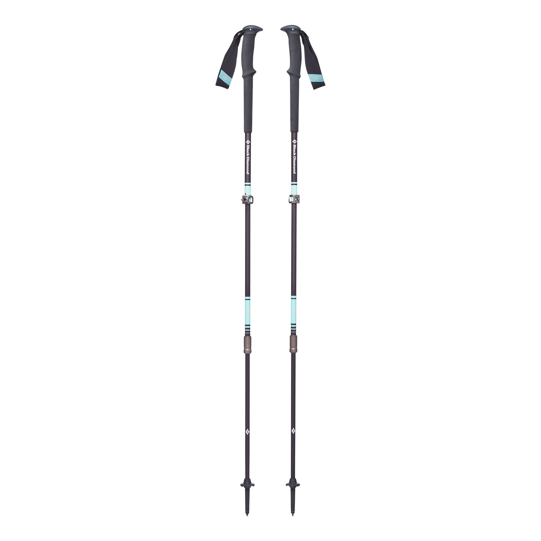 Black Diamond Trail Pro Women's Trekking Poles Black Blue | 40125-FTXL