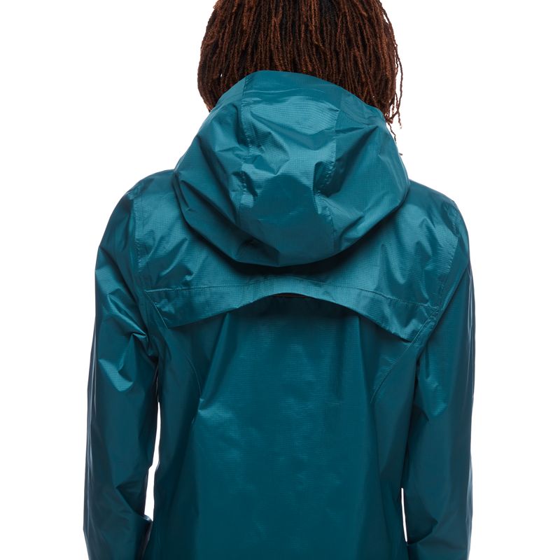 Black Diamond Treeline Rain Shell Women's Jackets Deep Green | 49512-YHSC