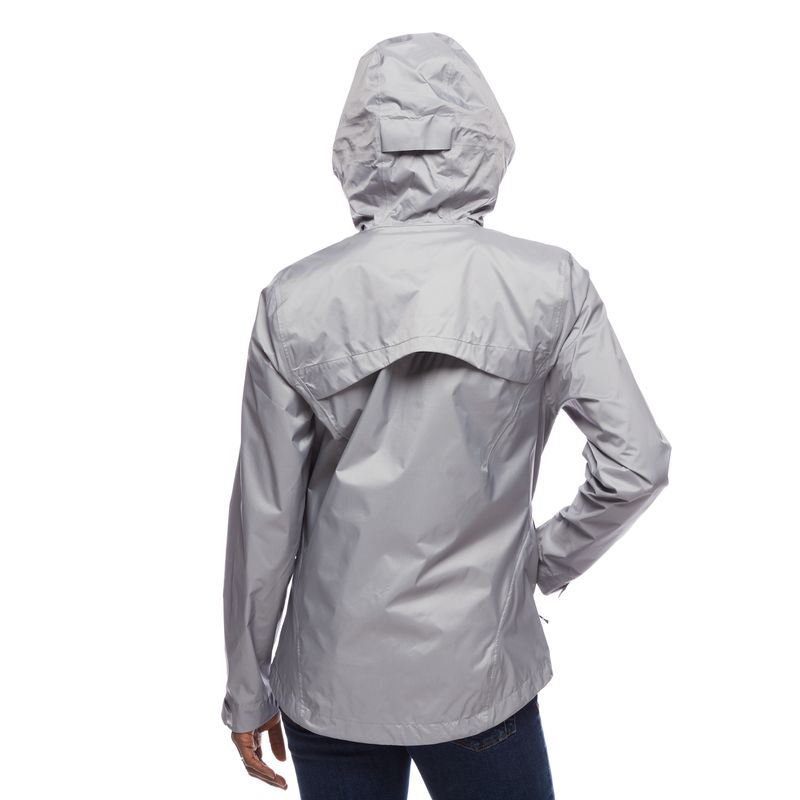 Black Diamond Treeline Rain Shell Women's Jackets Grey | 87129-EQVM