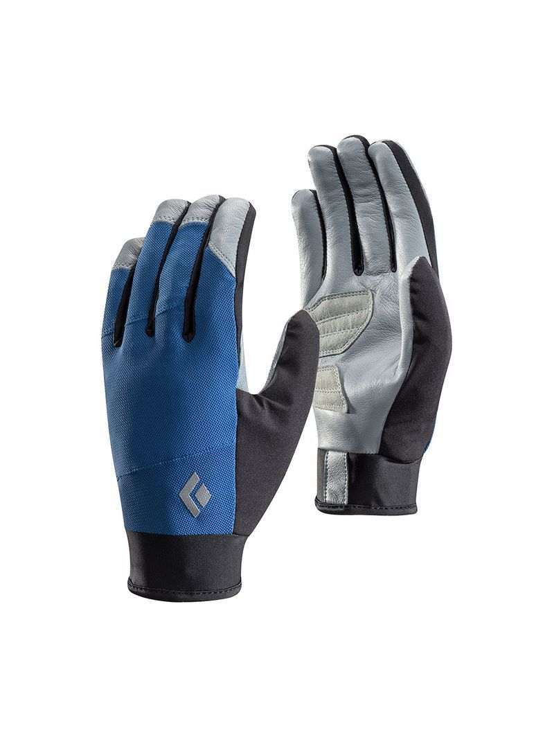 Black Diamond Trekker Unisex Gloves Blue | 54036-BPNW